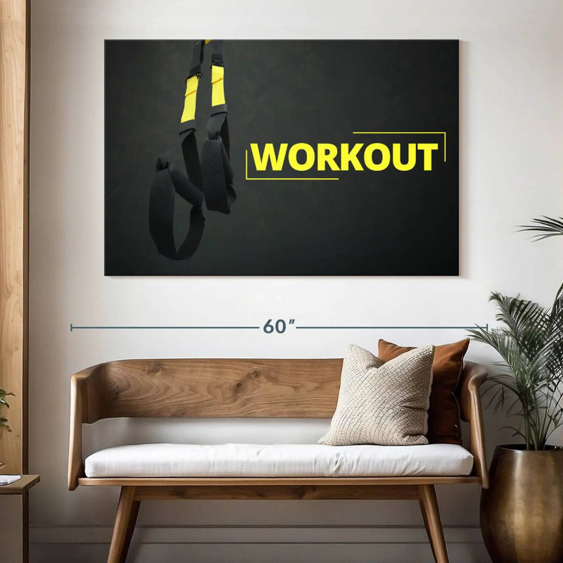 Tergel Strength Workout, 34" H x 51" W