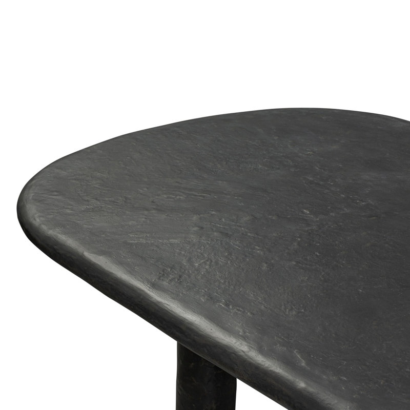 Obito Dining Table-Obsidian Concrete