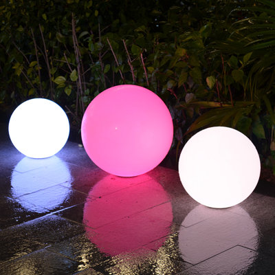 Beklabito Battery Powered Integrated LED Color Changing Outdoor Floating Light