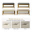 Banc de rangement rembourré de 113 cm (44,5 po) avec couvercle relevable et tablette ouverte-414237980-414907690