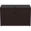 Lorell Essentials Espresso Laminate Bridge
