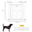 Pressure Mounted Pet Gate-96139607