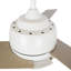 Ventilateur de plafond intelligent de 52 pouces avec commande murale Aeryn, ensemble d'éclairage inclus, fonctionne avec l'assistant Google, Amazon Alexa et les raccourcis Siri.-534085496-534085497-534085499