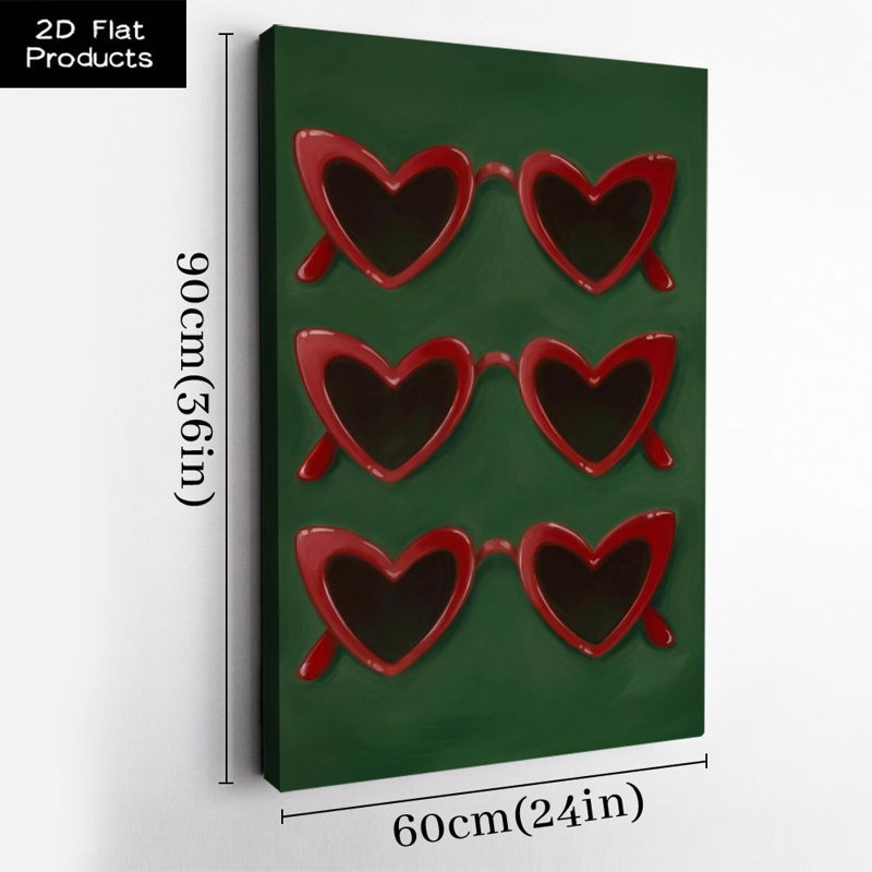 Affiche d'art mural sur toile encadrée 1pc