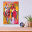  «Polo» par Richard Wallich, art mural en verre acrylique, 12 po x 16 po-101618330