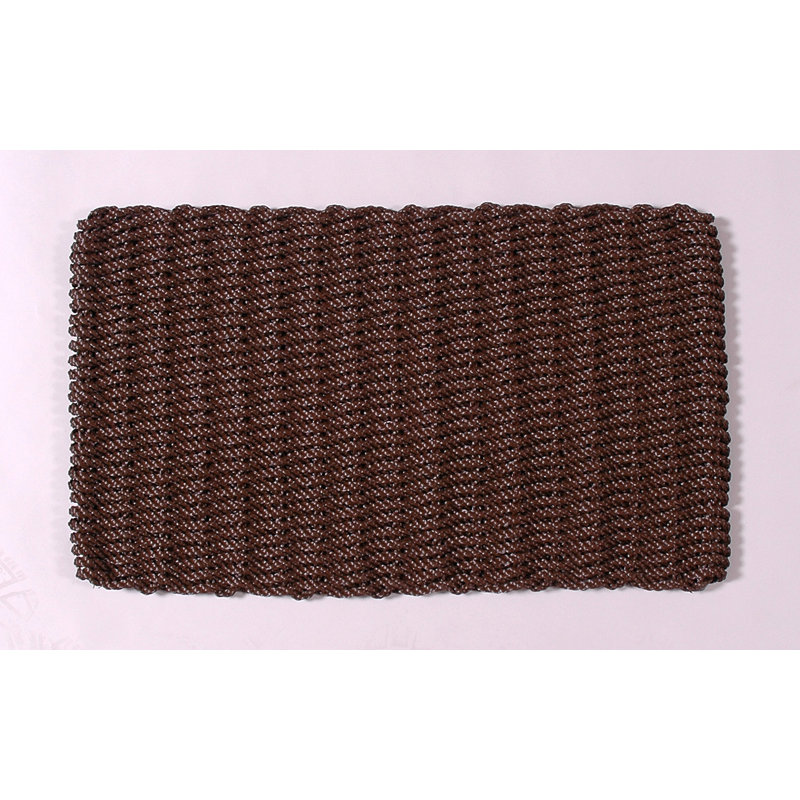 Pilibbos Doormat, Rectangle 16" x 26", Brown