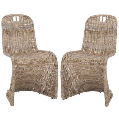 Celeste Outdoor Wicker Dining Chair by Joss & Main