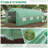 Walk-In Greenhouse With Zippered Mesh Door And 8 Mesh Window