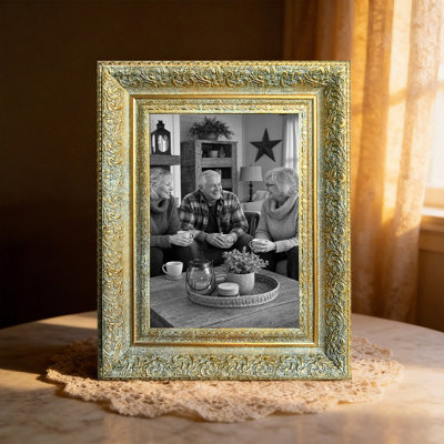 8" x 10" Black 3 PCS Decorative Picture Frame for Travel Memory Display