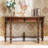 Elegant Roman column console table