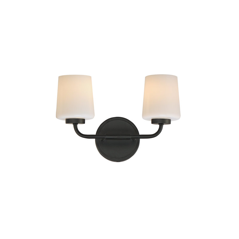 Durham-Wall Sconce, Black