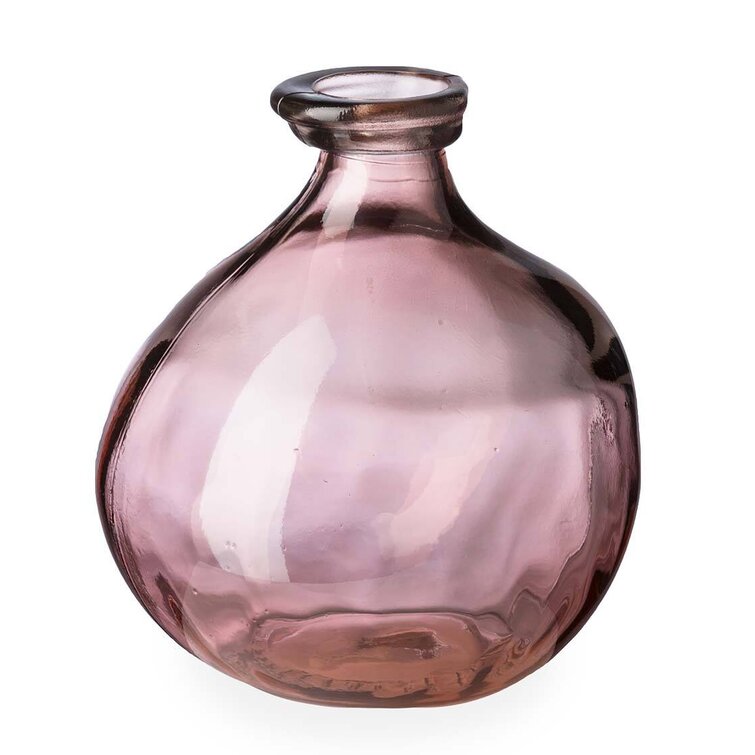 VivaTerra Aleksey Handmade Glass Table Vase & Reviews | Perigold