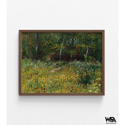 Un parc au printemps par Vincent Van Gogh, décoration de maison de printemps, Art floral de Van Gogh, impression d'art floral, impression d'arbre de Van Gogh, art mural Park