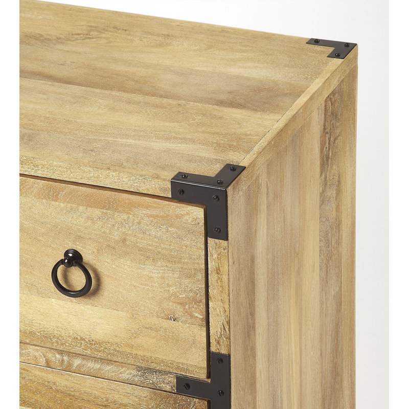 71 cm W Chest of 3 Drawers, Natural