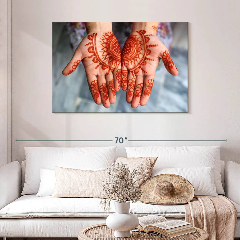 Eid Ul Fitr Mehndi, H 30 po x l 45 po