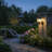 Davenport 1-Light Outdoor Glass Cap Armed Sconce