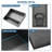 Stainless Steel Shower Niche Double Shelf, Gunmetal Black-333233314