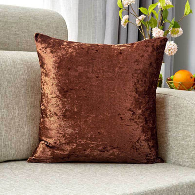 (Covers With InsertS) Set of 2 Simple Design Soft Touching Throw Pillows