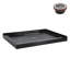 Base de douche en acrylique noir brillant avec drain central 48 "x 36" Streamline NT-2242-48BL-CR Stream, drain inclus