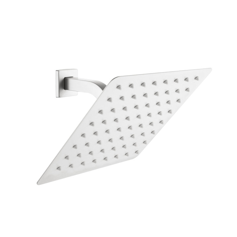 304 Stainless Steel Ultra-thin Showerhead - High Waterfall Shower With Self Nozzles, Full Body Concealment, Hassle- Installation, Superb Showering Moment Rainfall Head Protection, Easy Installation