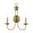 Caughfield Steel Candle Wall Light-1827564646