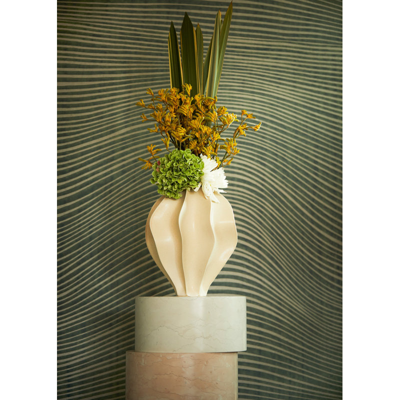 DOURO VASE - OAT - MEDIUM, Oak