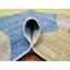 Tapis bleu en laine New Age Talibah One-of-a-Kind 8 pi 2 po x 9 pi 7 po