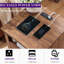 Table de chevet 18 po avec station de charge et 2 tiroirs-439874837