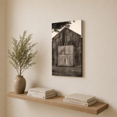 Hiding from the Rain by Nathan Larson - Graphic Art on Canvas