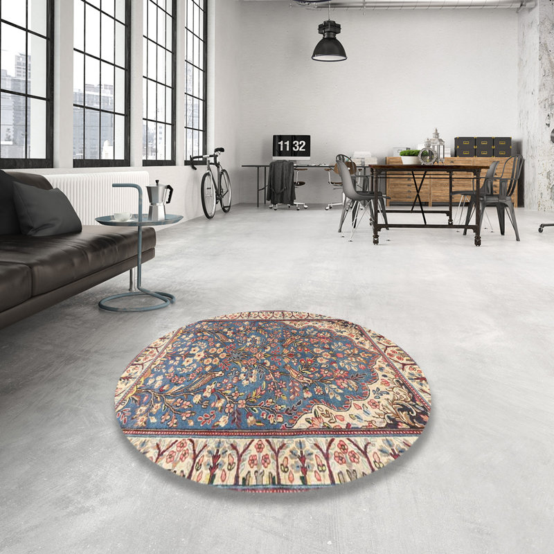 Oriental Indoor Rug, Round 4'