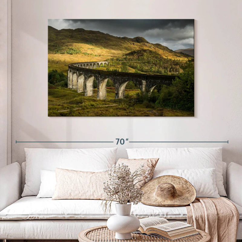 Viaduc Glenfinnan de Mehar, Écosse, H 32 po x l 48 po