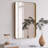 Eitzen Rectangle Wall Mirror High-Strength Tempered Glass and  Stainless Steels Framed Wall Mirror Accent Mirror-214045590-216028334