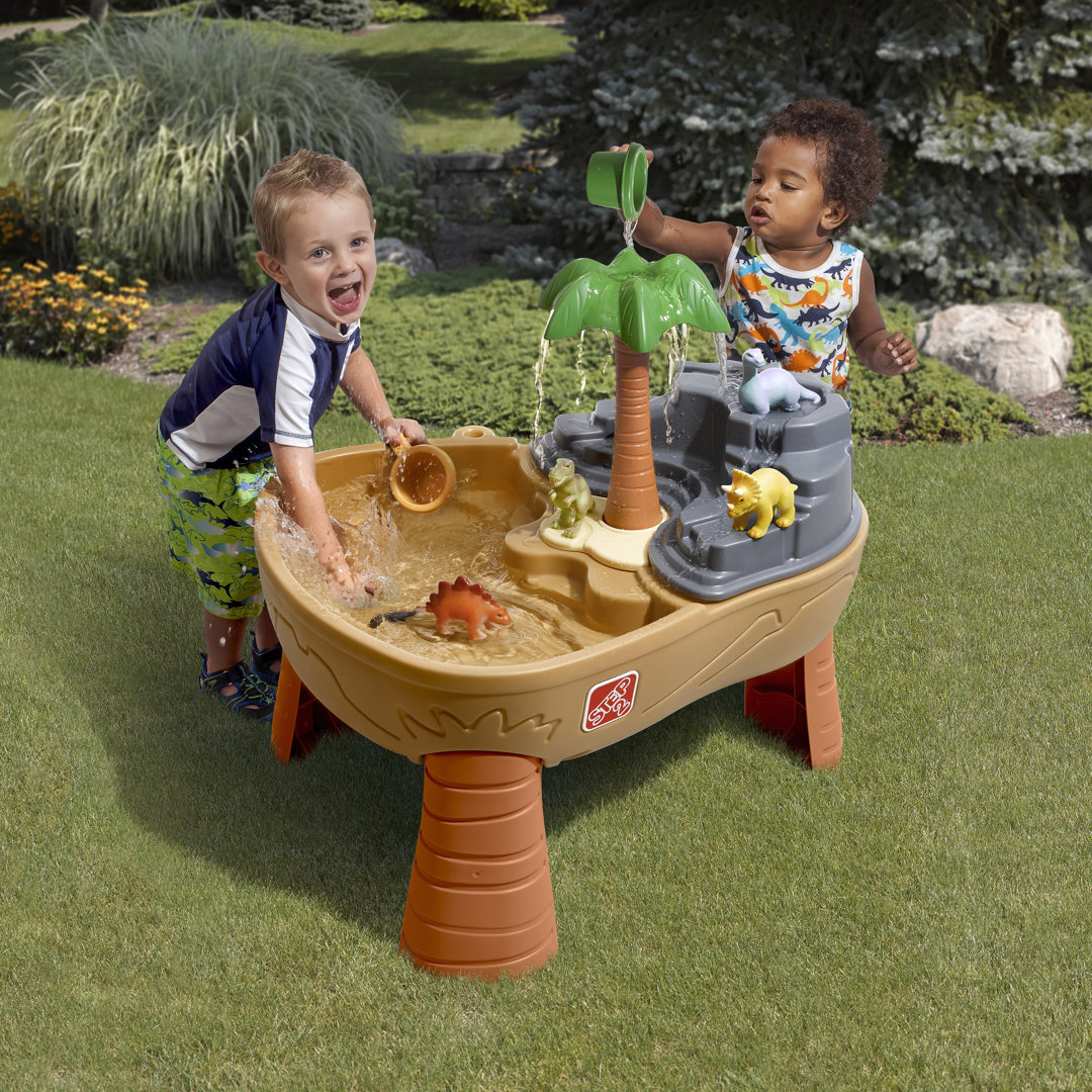 Step2 Dino Dig Sand and Water Outdoor Toddler Water Table Step2