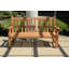 Theodore Teak Outdoor Commercial Bench-725279294
