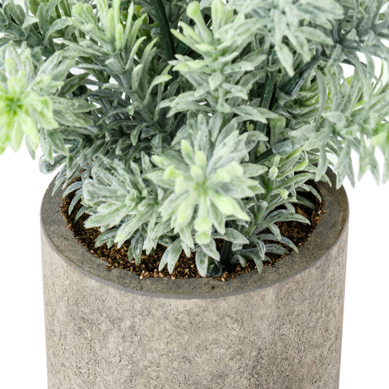 20.32 cm Artificial Herb Plant in Pot