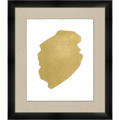 Gilded Abstract 4 Painting by Thom Filicia