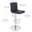 Tabouret de bar pivotant à hauteur réglable Nodaway-36004603