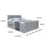 Upholstered Bed with Mattress-105327152-105327153