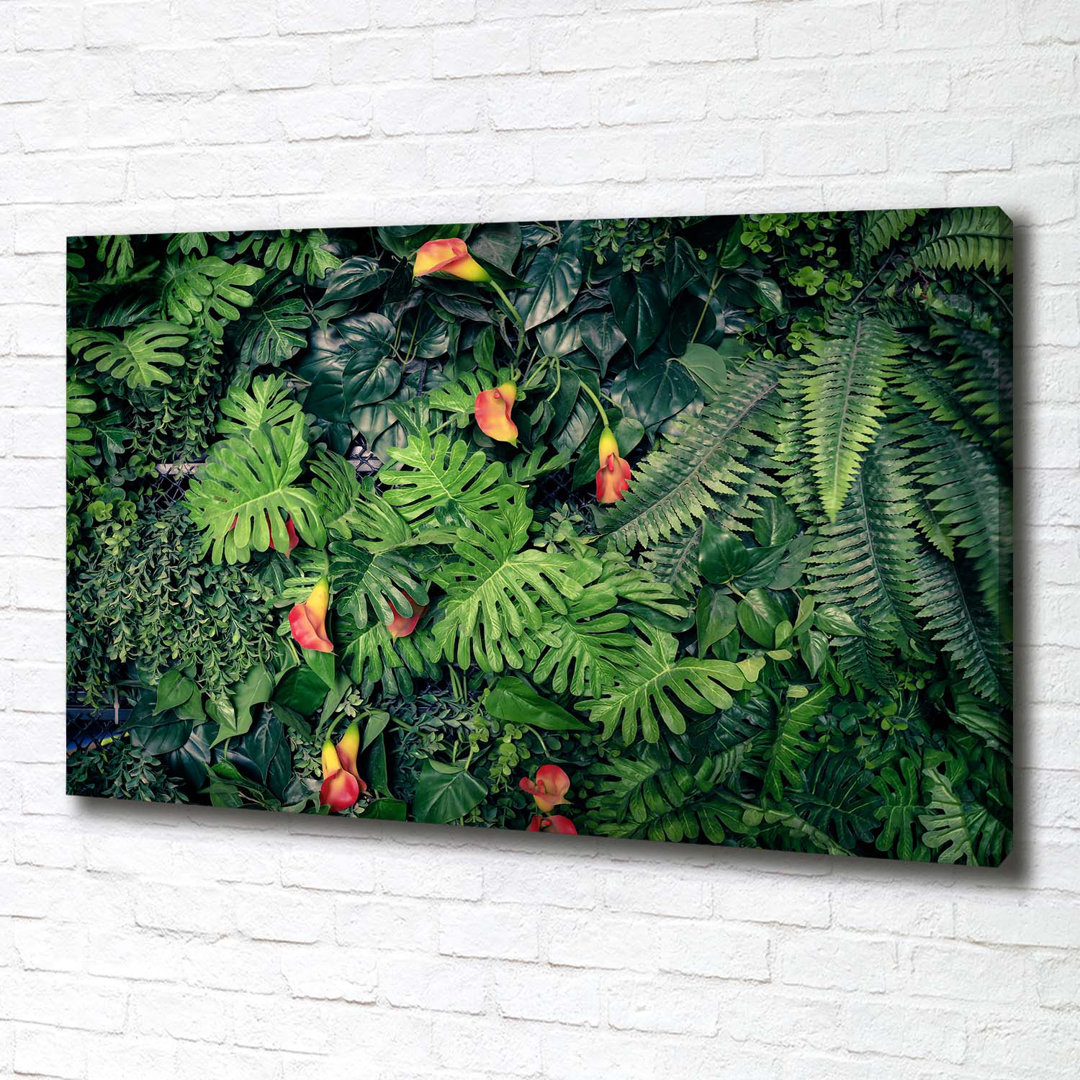 Exotic Jungle - Wrapped Canvas Print
