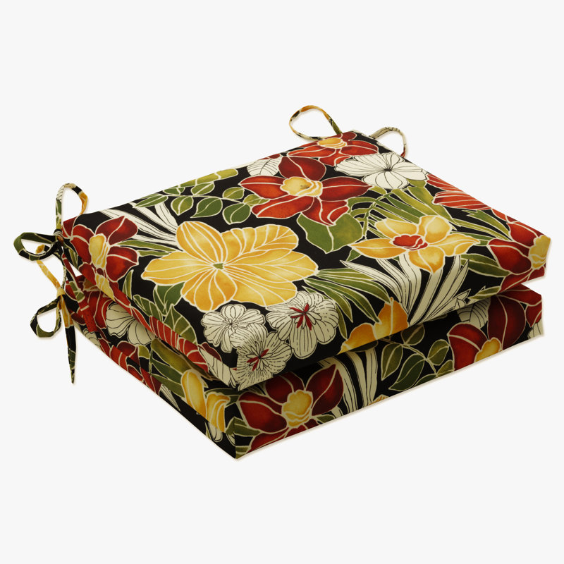 Paislee Outdoor 3'' Dining Chair Chair Pad Cushion