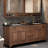 American retro upscale bathroom cabinet-110485493