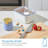 iDesign Small Airtight Kitchen Canister with Removable Pour Cap - Ideal for Kitchen Countertop or Pantry Storage