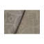 Cotton Geometric Area Rug in Beige