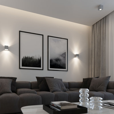 Terez 1-Light Brown Up & Downlight
