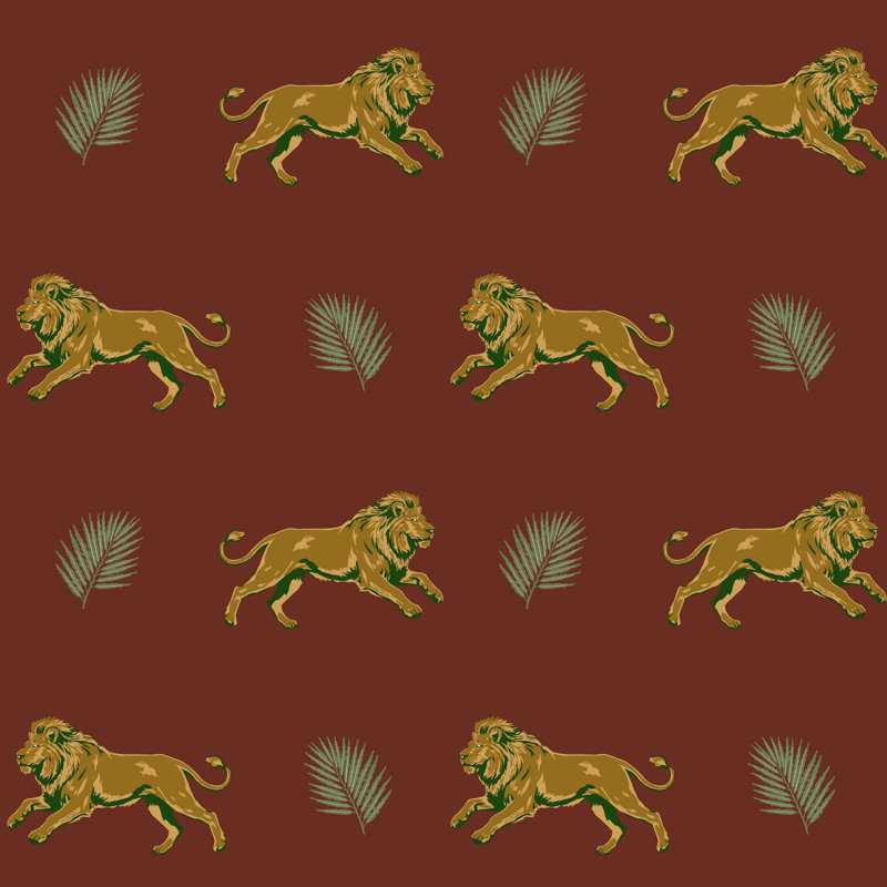 Legacy Lion - Crimson Shadow Wallpaper, Non-Pasted, Crimson Shadow, Paper