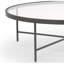 Vienna Large Round Coffee Table - Glass Top-902839561
