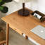 Bureau pratique en bois de cerisier massif-193893220