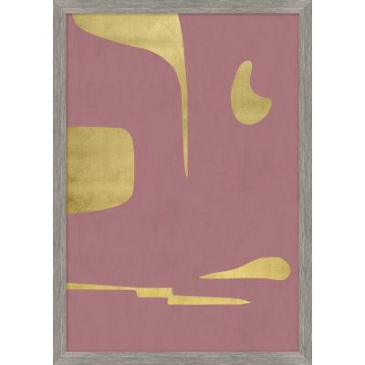Composition rosé et doré 6