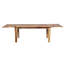 Table de salle à manger extensible en bois massif Traci