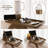 Couch Cup Holder Tray, 3 In 1 Large 15.36"X9.85" Walnut Sofa Arm Clip On Tray Table With 360°Rotated Phone Holder On Armrest, Drink Holder For Arm Rest Eating And Drink, Armrest Trays For Couch